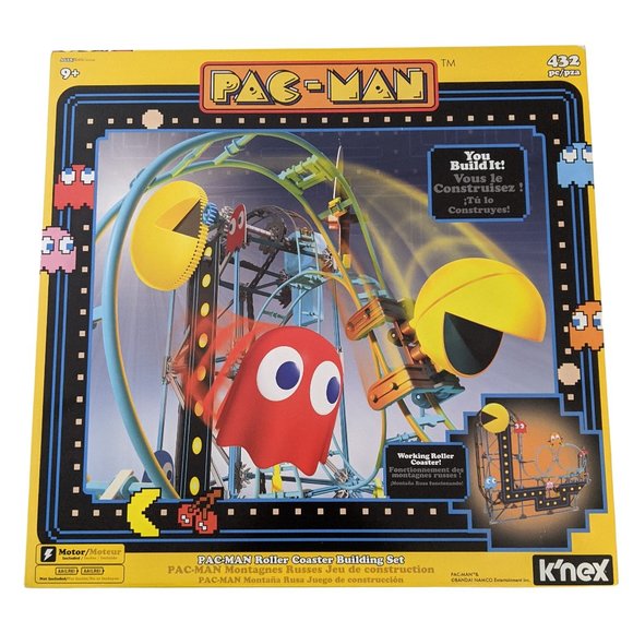 K'nex Other - K'NEX PAC-MAN Roller Coaster Building Set